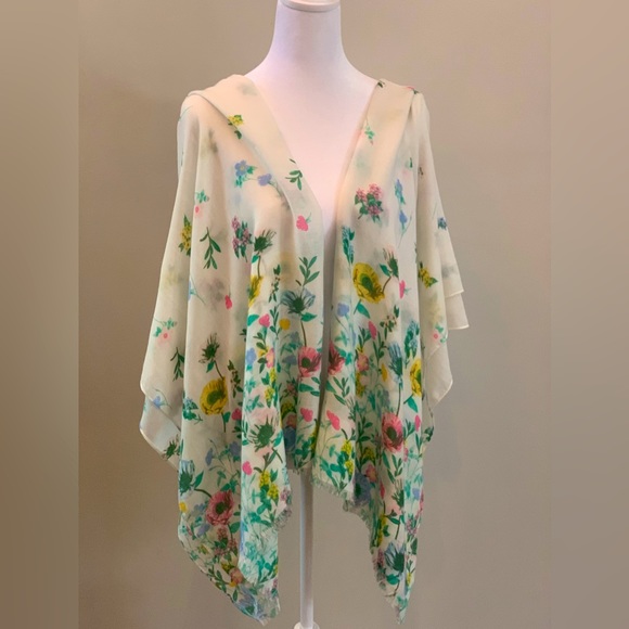 Spring Floral Scarf - Picture 7 of 11